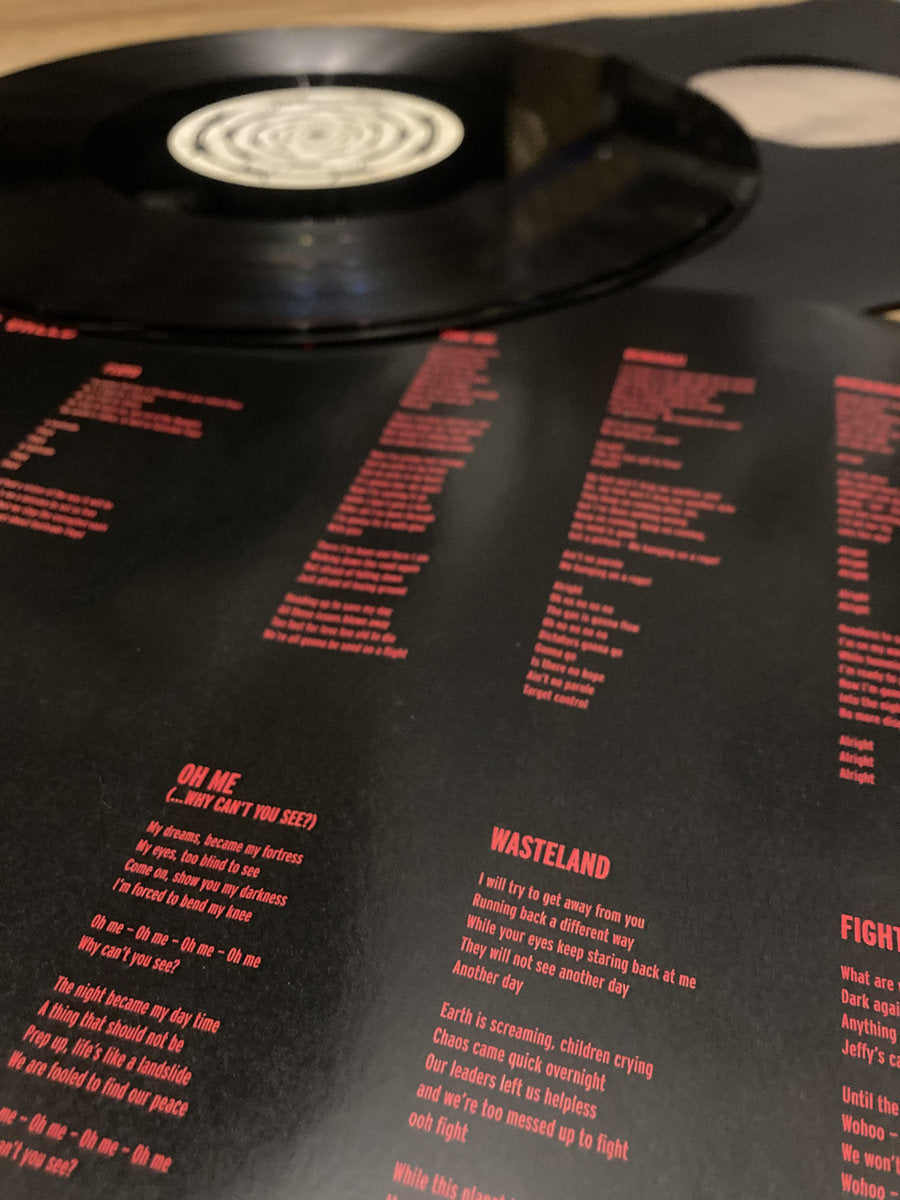 180g Vinyl LP "Fueled By Greed"